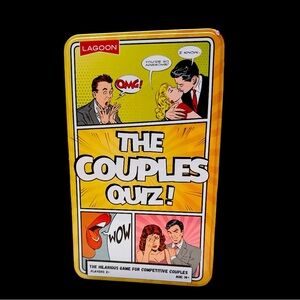 Lagoon The Couples Quiz Card Game - Yellow